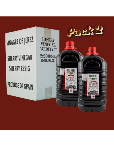 Columela Vinagre de Jerez DOP “Clásico” 5000ml Pack 2