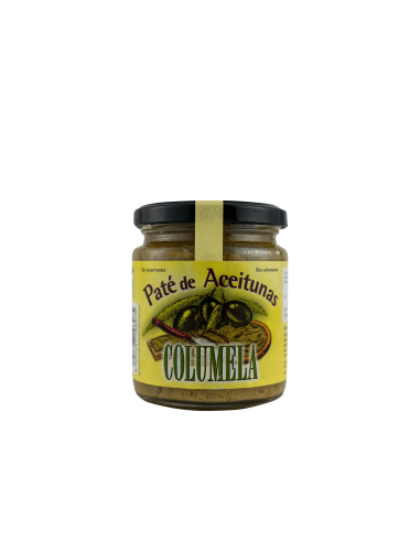 Columela Paté de aceitunas verdes 215g